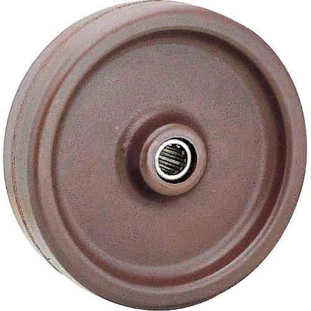 Global Industrial 4in x 1-1/2in Molded Plastic Wheel, Axle Size 1/2in 748661A